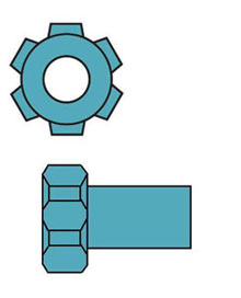 Long Reach Nuts